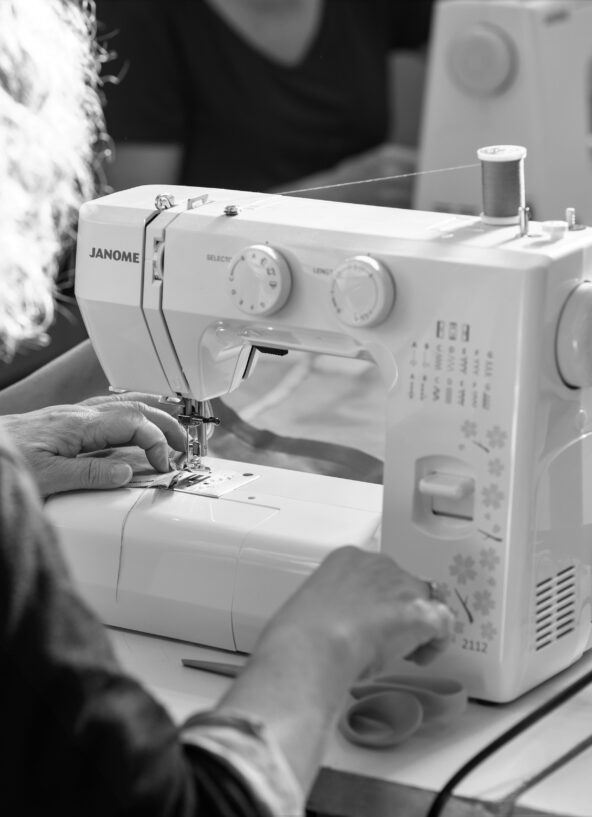 Cours d'initiation à la couture à la maison des métiers d'art de Québec